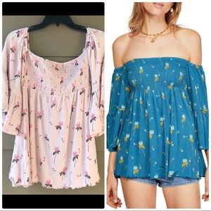 Free People Lana Off the Shoulder Tunic Top | S - Spring/Summer